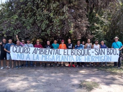 Gran preocupación en El Bosque y San Bernardo por inminente aprobación al proyecto contaminante de mega-planta de hormigón 