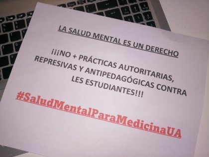 #SaludMentalParaMedicinaUA: Perspectivas y reflexiones sobre el problema de la salud mental en estudiantes