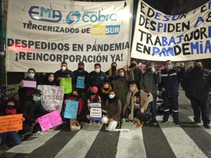 Estudiantes terciarios de CABA se solidarizan con despedidos de EMA y ArgenCobra