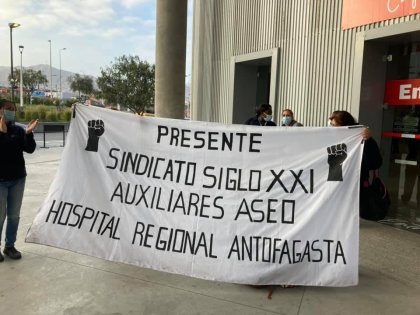 ¡Sin aseo no hay salud!: las y los trabajadores de Siglo XXI contra las provocaciones de la concesionaria y las amenazas de las jefaturas 