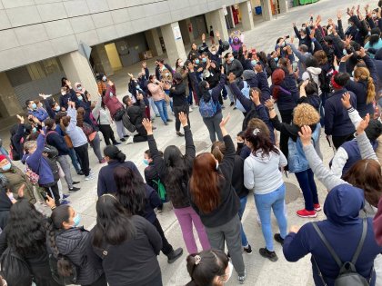 Histórico triunfo en Hospital Antofagasta: trabajadores de Sindicato Siglo XXI le dobla la mano a empresa Sacyr