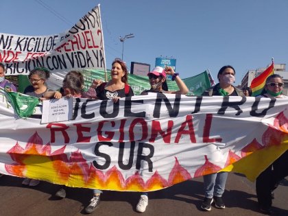 En la zona sur del GBA las mujeres y disidencias tuvieron su Encuentro Regional 