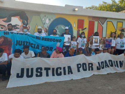 Movilización a un año del asesinato de Joaquín Paredes - YouTube