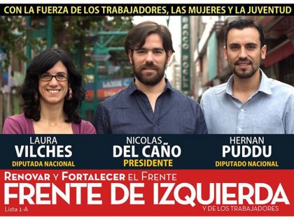 Cierre de campaña de la lista “Renovar y Fortalecer” el Frente de Izquierda en Córdoba