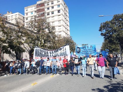 La Marcha Federal se acerca a Buenos Aires, en su segundo día de actos y movilizaciones 