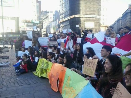 #UNANoTeCalles: centenares se solidarizan en Buenos Aires con los estudiantes paraguayos en lucha