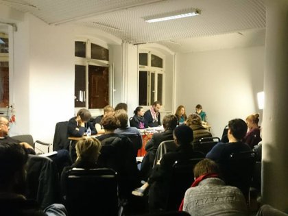 100 personas debaten en Alemania sobre las ideas de Leon Trotsky