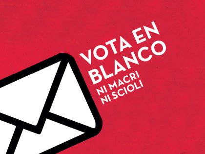 #VotoEnBlanco porque lo que se viene es una defensa a la propiedad privada