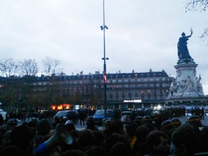 Liberación inmediata de todos los manifestantes contra la COP21. ¡No al estado policial!