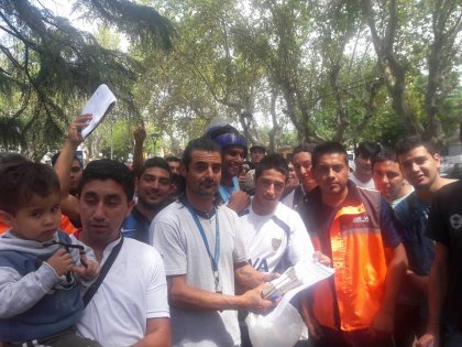 Las Heras: se fortalece la lucha de los trabajadores de Samusa