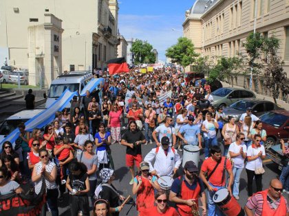 Entre Ríos: conciliación obligatoria luego de tres días de paro y marchas docentes