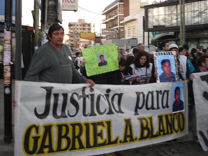 Hoy comienza el juicio por el asesinato de Gabriel Blanco