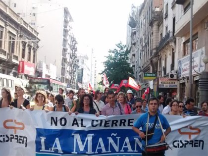 Sigue la pelea de los trabajadores de La Mañana de Córdoba