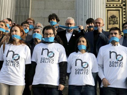 El PP busca aprobar “Ley Mordaza” que limita el derecho de manifestación