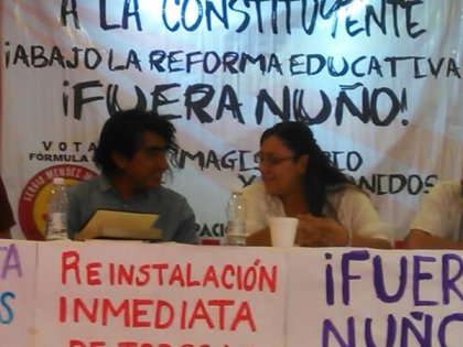 El INE quiere castigar a los maestros que se atrevieron a desafiar al poder 