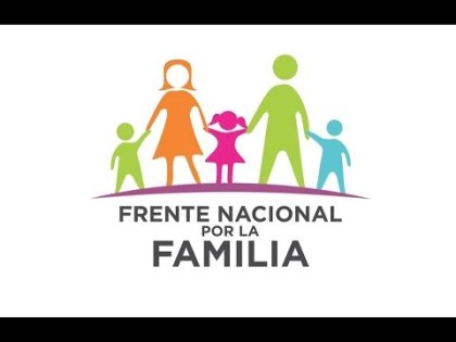 Frente Nacional por la Familia e Iglesia cierran filas contra la diversidad sexual 