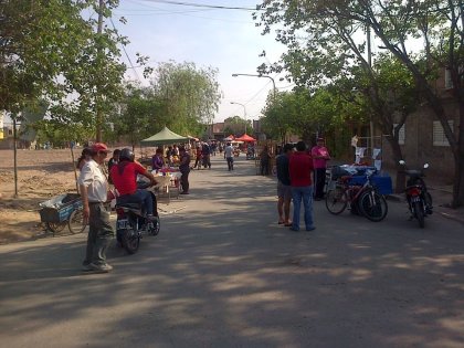 Puesteros de Guaymallén se instalaron pese al apriete municipal