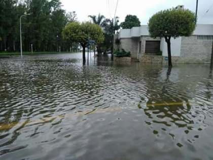 Santa Fe: crónica del temporal en Fighiera