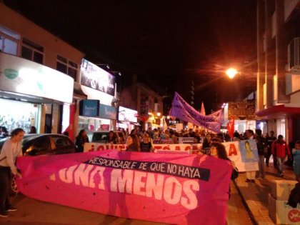 Marcharon en Jujuy denunciando el femicidio de Alejandra Oscari