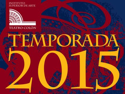 Teatro Colón: temporada 2015