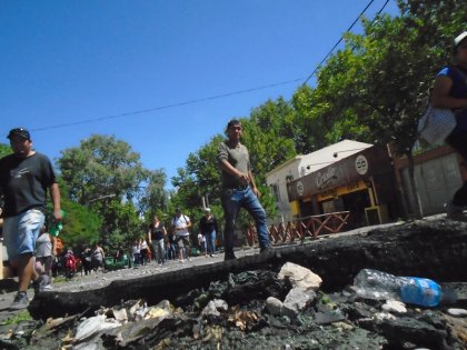 Imágenes de la feroz represión a trabajadores estatales y organizaciones sociales en Neuquén