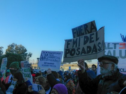 Por la salud y el trabajo: rodear de solidaridad el Hospital Posadas