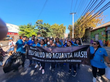 ¡Vamos por una Asamblea Comunal de unificación de las luchas de Educación y Salud, juntos somos más fuertes!