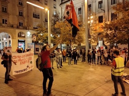 Exitosa huelga en Telepizza: La plantilla paró en la tienda de El Pilar (Zaragoza) contra los salarios de miseria y los ajustes