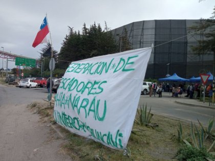 Bloqueo pescadores. Empresa AES Gener mantiene su intransigencia frente a las demandas