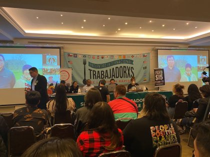 Comienza el Encuentro Internacional de trabajadores y trabajadoras de la Comida Rápida 