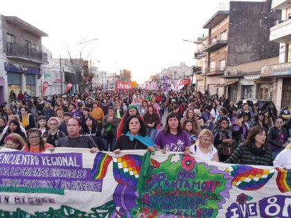 San Miguel: más de mil mujeres y disidencias se organizaron en Encuentro Regional