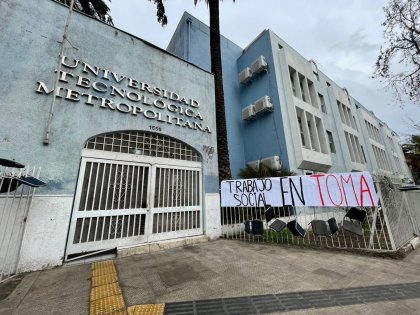 Huelga de hambre de les estudiantes de Trabajo Social en la UTEM 