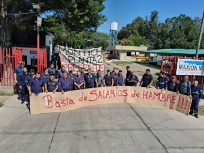 Los trabajadores metalúrgicos se preparan para el paro