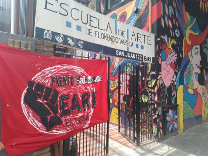 Gran elección del Frente EARI en Lucha en la Escuela de Arte de Varela