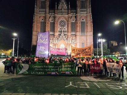 Martes verde por el día de acción por la Salud de las Mujeres y Disidencias