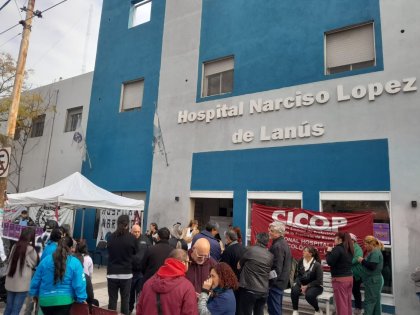 Trabajadores organizados del Hospital Narciso López de Lanús denuncian persecución y amedrentamiento 