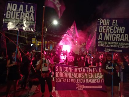 Más de 3.000 mujeres marcharon en Antofagasta el #8M