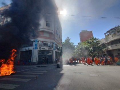 Rosario: portuarios movilizan al Ministerio de Trabajo