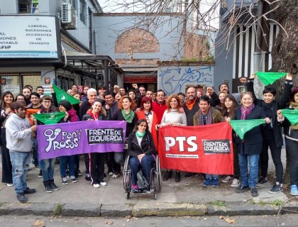 Quilmes: se presentaron los candidatos y candidatas del PTS en el FIT-UNIDAD 