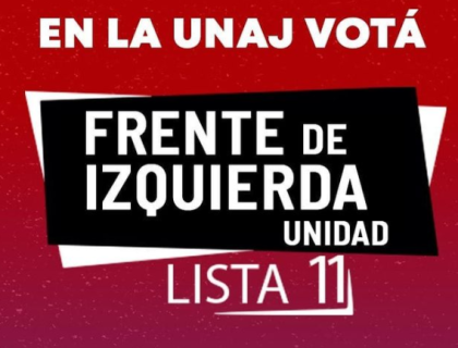 Universidad Arturo Jaureche: la izquierda en unidad busca ingresar al Centro de Estudiantes 