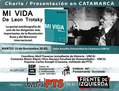 Presentación de “Mi vida” de León Trotsky