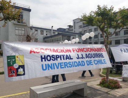 El hospital JJ Aguirre inicia segunda semana de movilización