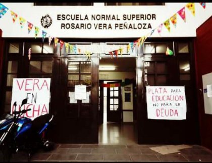 En el Vera Peñaloza no hay condiciones para la vuelta a clases