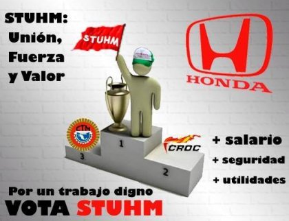 Lucha de trabajadores de Honda: más maniobras contra el sindicalismo independiente