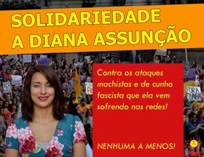 Se viraliza la solidaridad con editora de Esquerda Diário frente a los ataques de derecha