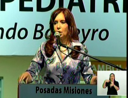 Cristina en Misiones: críticas a Macri y defensa del rol del Estado