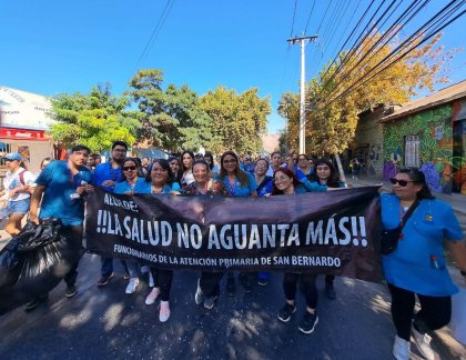 Su lucha es la lucha de todas y todos los trabajadores de la salud