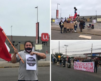 Arica: Trabajadores de Ariztia y Unimarc en huelga inician jornada con movilizaciones