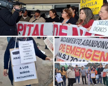 Hospital de Niños: Semaforazo, corte de calle y deliberación contra el vaciamiento