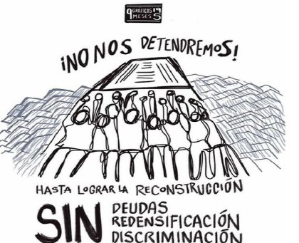 A 9 meses del sismo 19S, por irresponsabilidad gubernamental cientos de familias de la CDMX en la calle